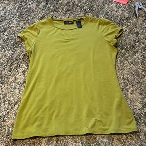 Axcess by Liz Claiborne Green Short Sleeve Shirt